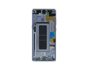 Samsung Galaxy Note 8 N950F Beeldscherm en Digitizer met Frame Orchid Grey Service Pack