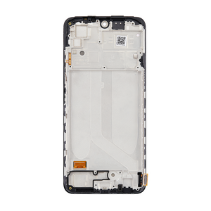 Xiaomi Redmi Note 10, Note 10S Beeldscherm en Digitizer met Frame Onyx grijs OEM