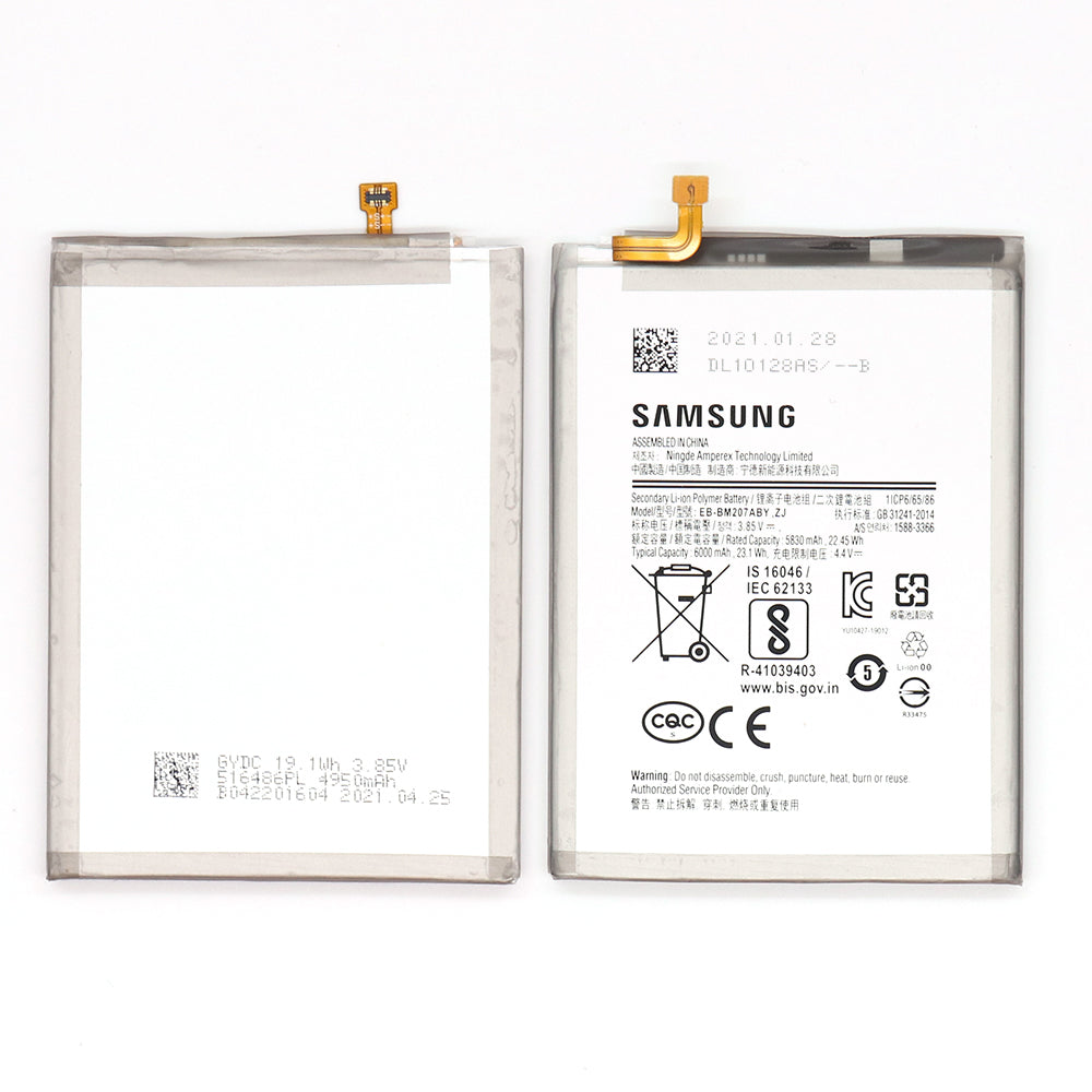 Samsung Galaxy M21 M215F, M30s M307F, M31 M315F Batterij EB-BM207ABY OEM
