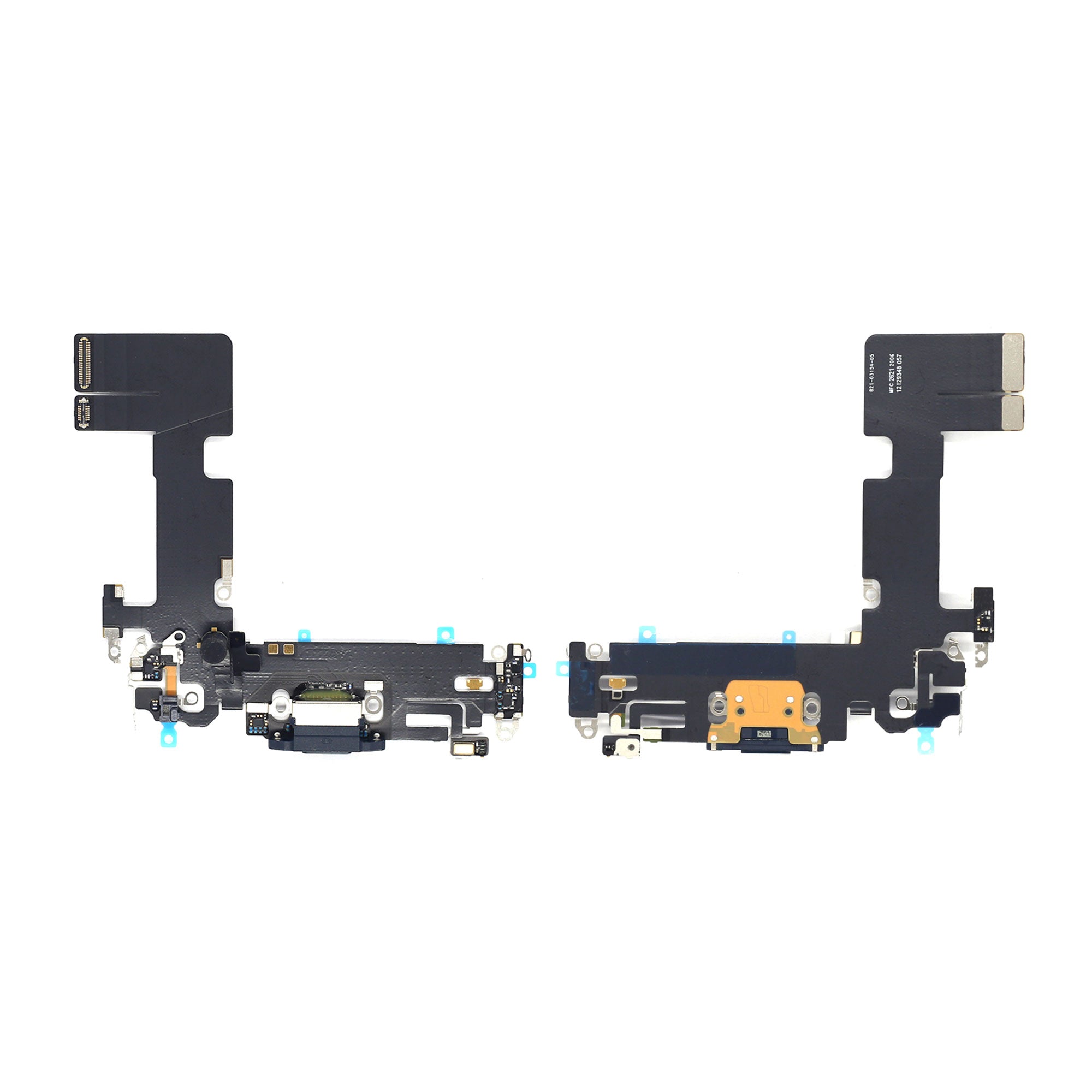 For Apple iPhone 13 Systeem Opladen Flex Middernacht Getrokken