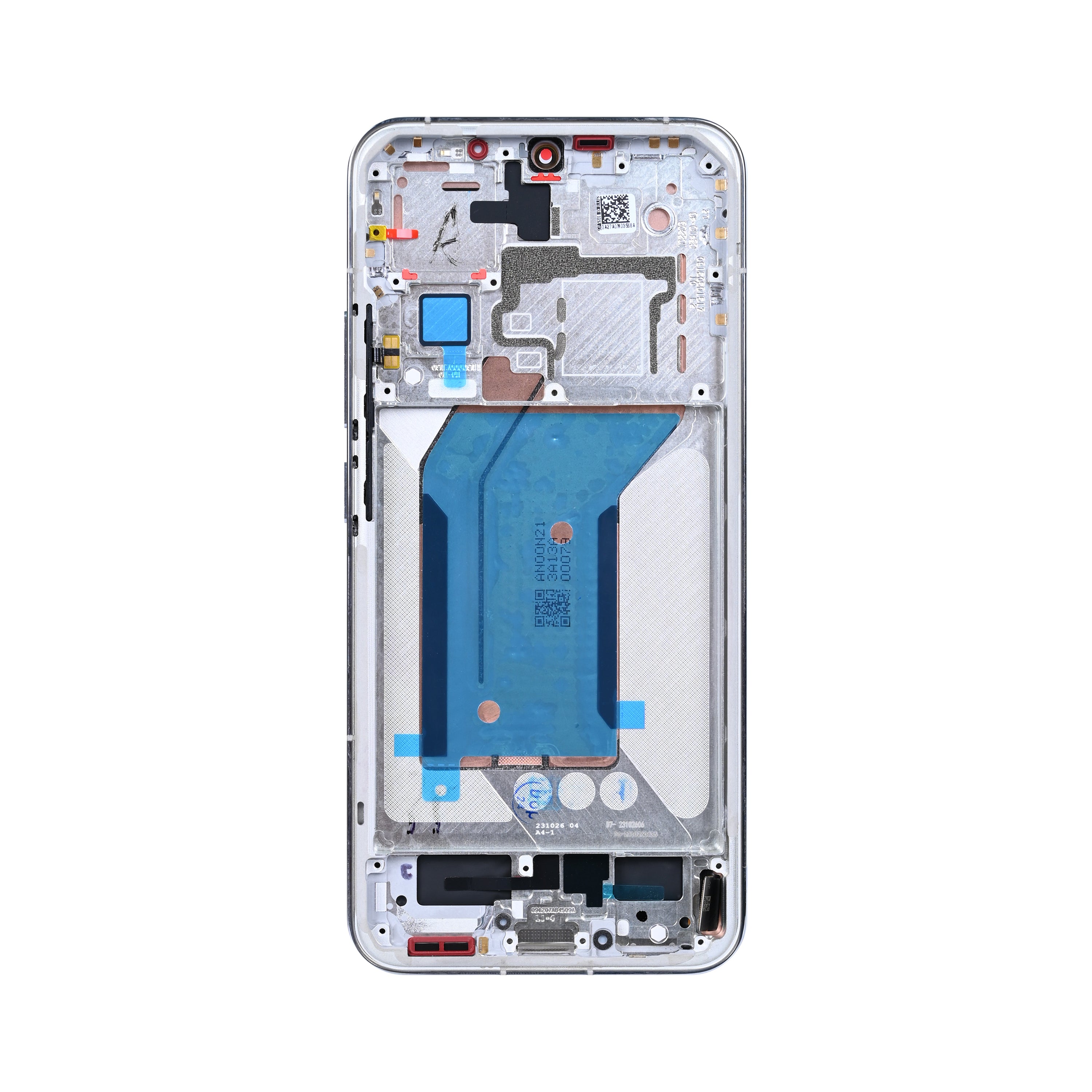 Xiaomi 14-scherm en digitizer met zilveren frame OEM
