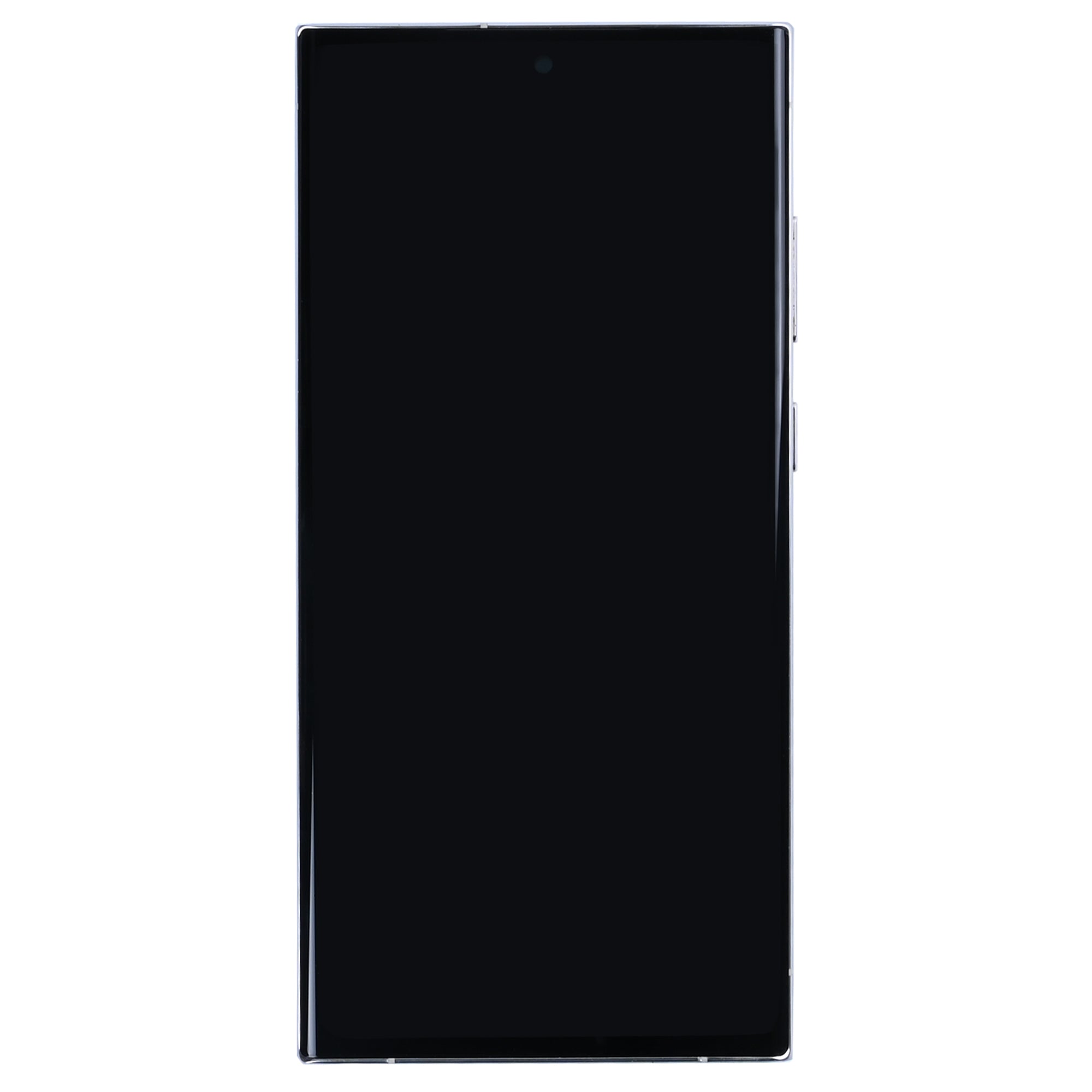 Samsung Galaxy S23 Ultra S918B-scherm en digitizer met frame, crème, Soft-OLED