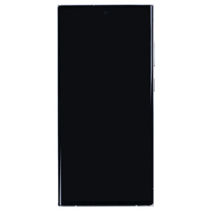 Samsung Galaxy S23 Ultra S918B-scherm en digitizer met frame, crème, Soft-OLED