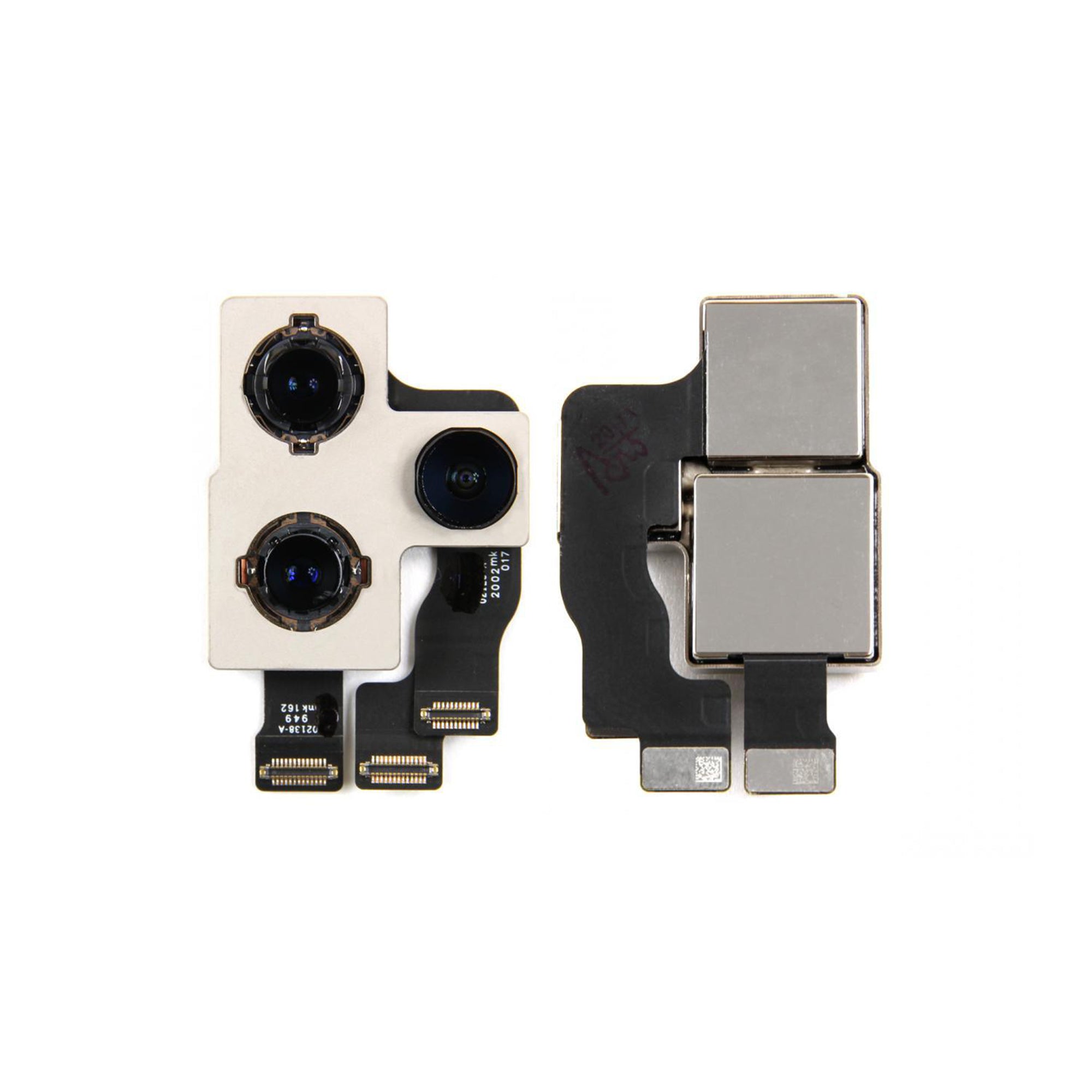 For Apple 11 Pro, iPhone 11 Pro Max achtercamera-set teruggetrokken