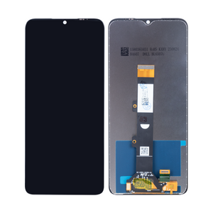 Motorola Moto E22i-scherm en digitizer zonder frame, zwart, OEM