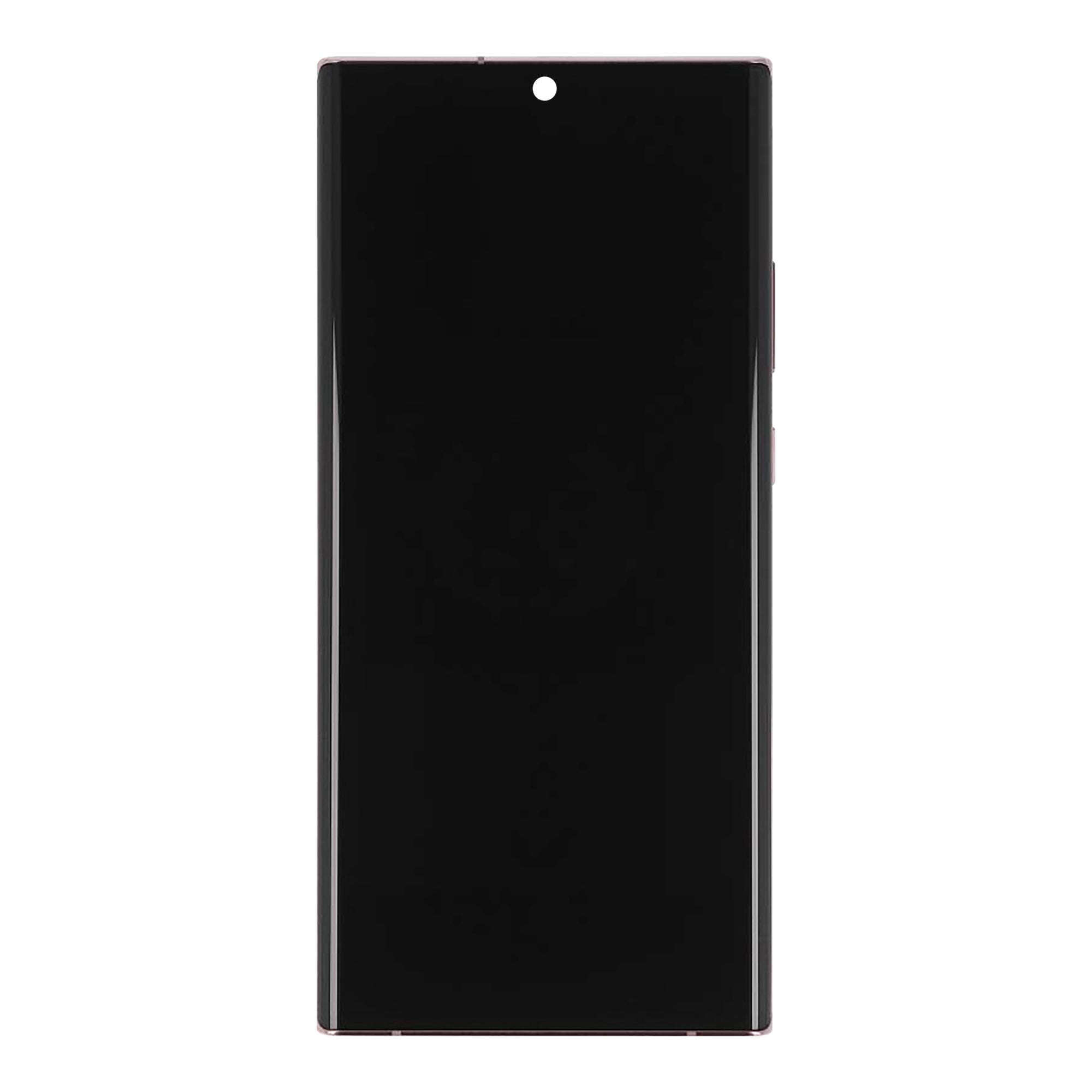 Samsung Galaxy Note 20 Ultra N985F, 5G N986B Beeldscherm en Digitizer met Frame Mystic Bronze Service Pack