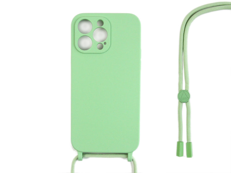 Rixus TPU Halsband Koorddekking For Apple iPhone 12 Pro Matcha