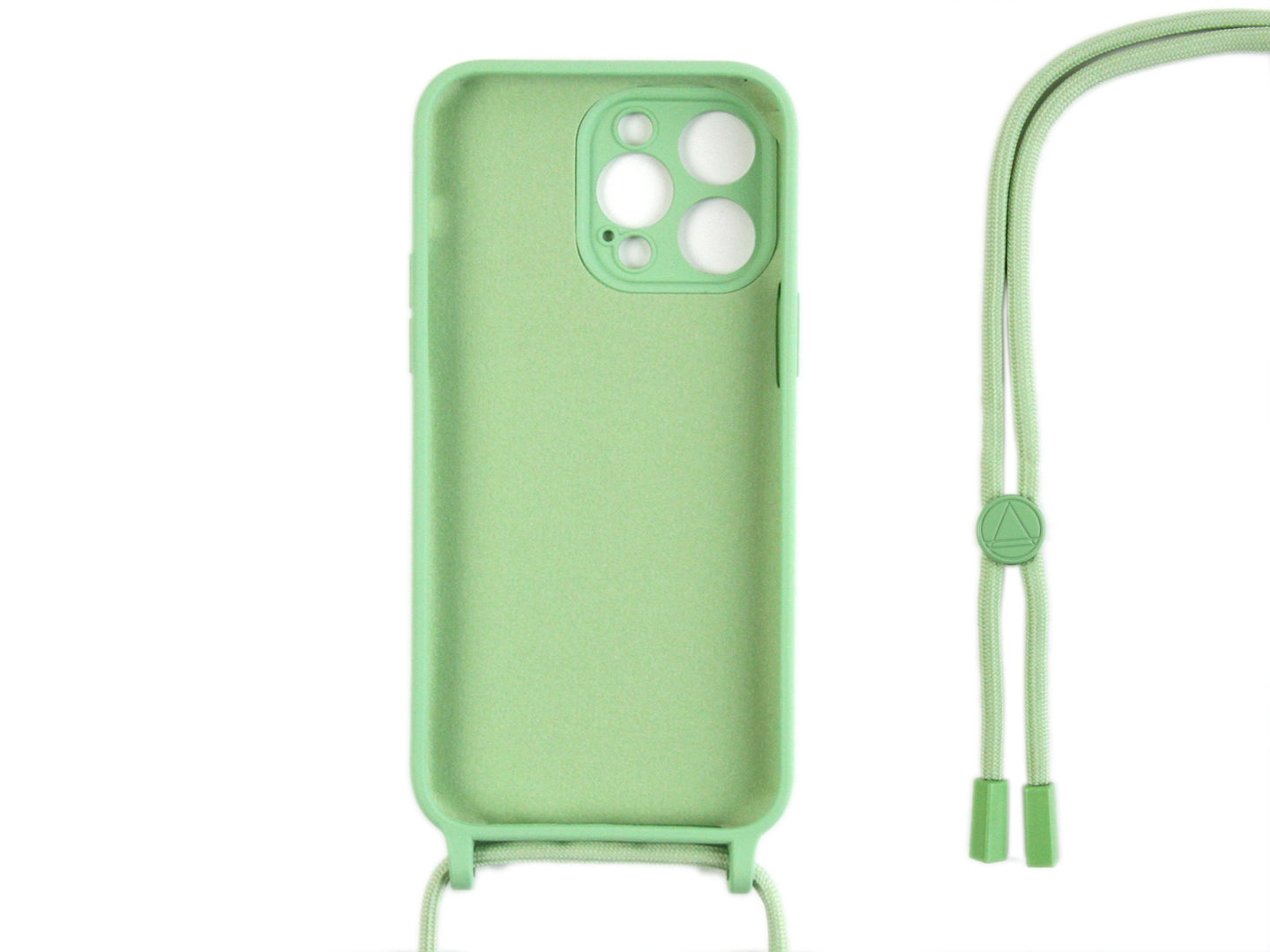 Rixus TPU Halsband Koorddekking For Apple iPhone 12 Pro Matcha