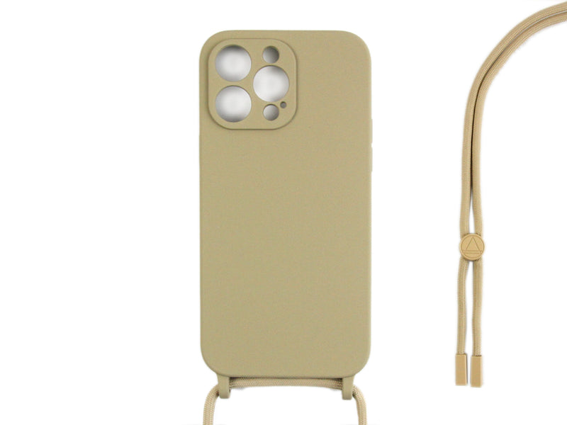 Rixus TPU Halsband Koorddekking For Apple iPhone 12 Pro Goud
