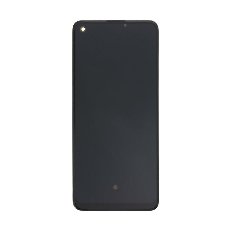 Oppo Reno 8 Lite-scherm en digitizer met frame Cosmic Black OEM