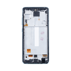 Samsung-Melkweg A52 4G A525F Beeldscherm en Digitizer met Kader Ontzagwekkende Blauwe Soft-OLED