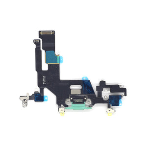 For Apple iPhone 11 Systeem Opladen Flex Groen Getrokken