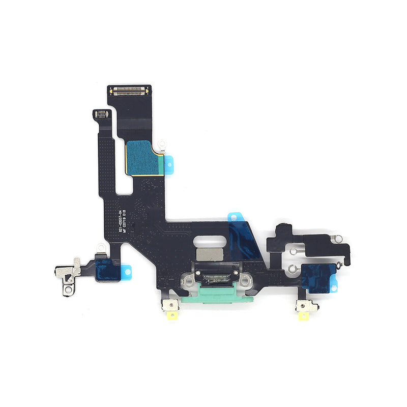 For Apple iPhone 11 Systeem Opladen Flex Groen Getrokken