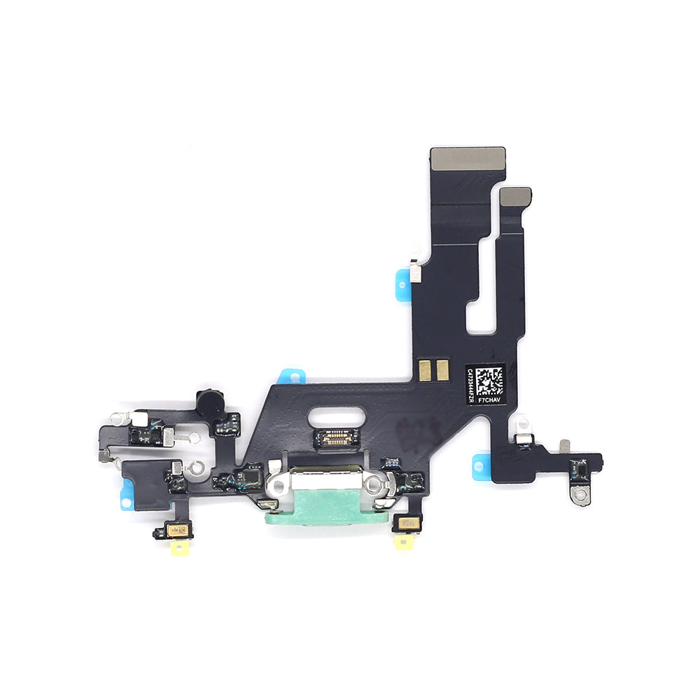 For Apple iPhone 11 Systeem Opladen Flex Groen Getrokken