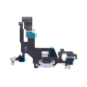 For Apple iPhone 11 Systeem Opladen Flex Paars Getrokken