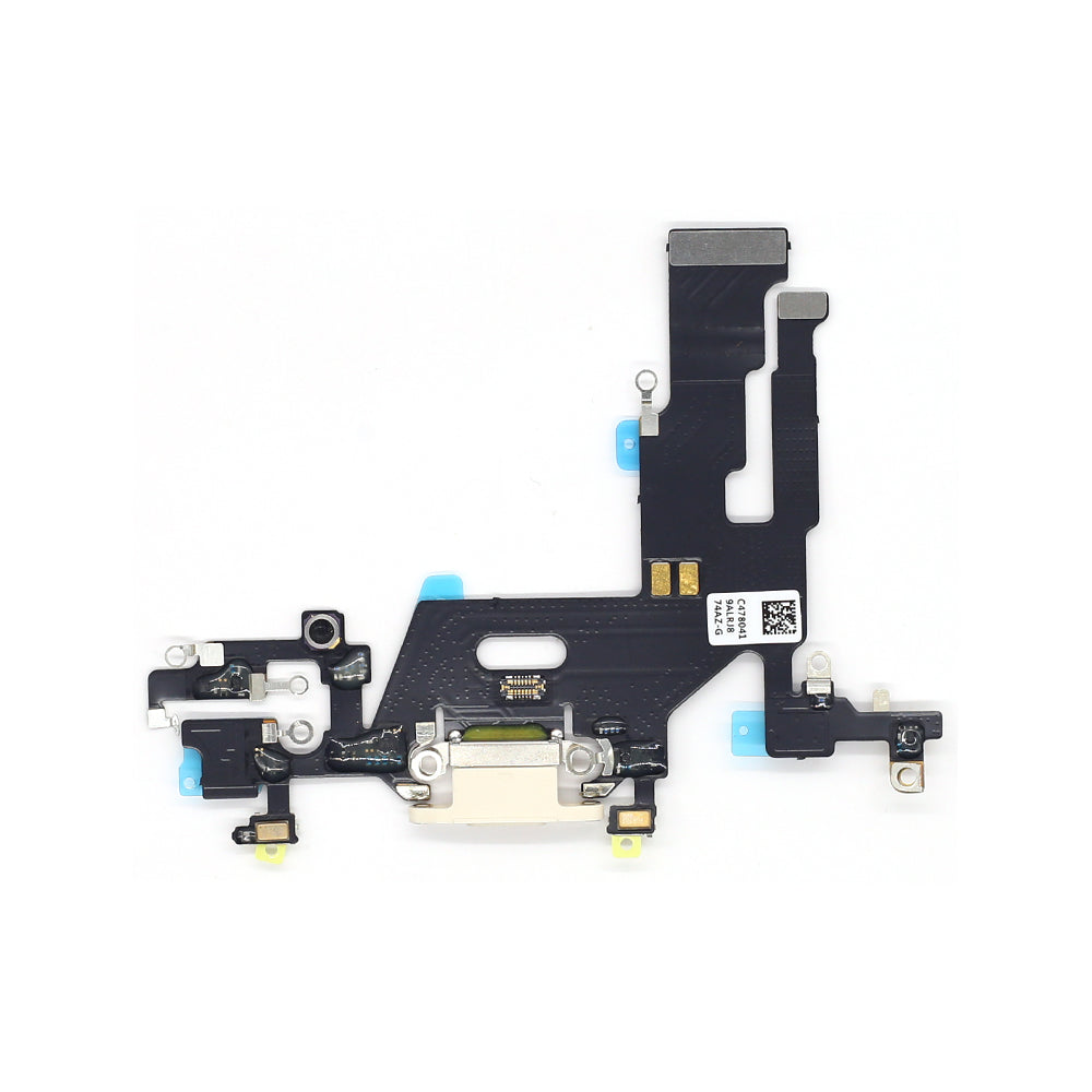 For Apple iPhone 11 Systeem Opladen Flex Wit Getrokken