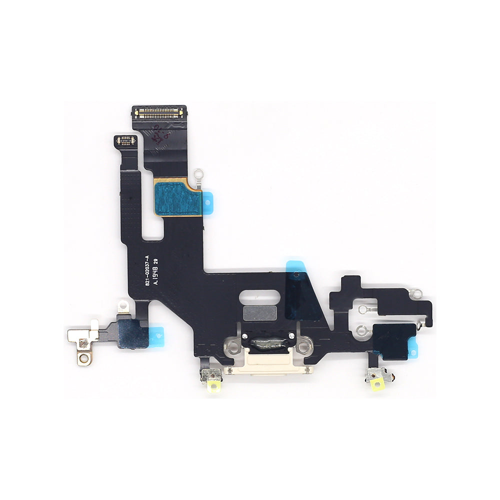 For Apple iPhone 11 Systeem Opladen Flex Wit Getrokken