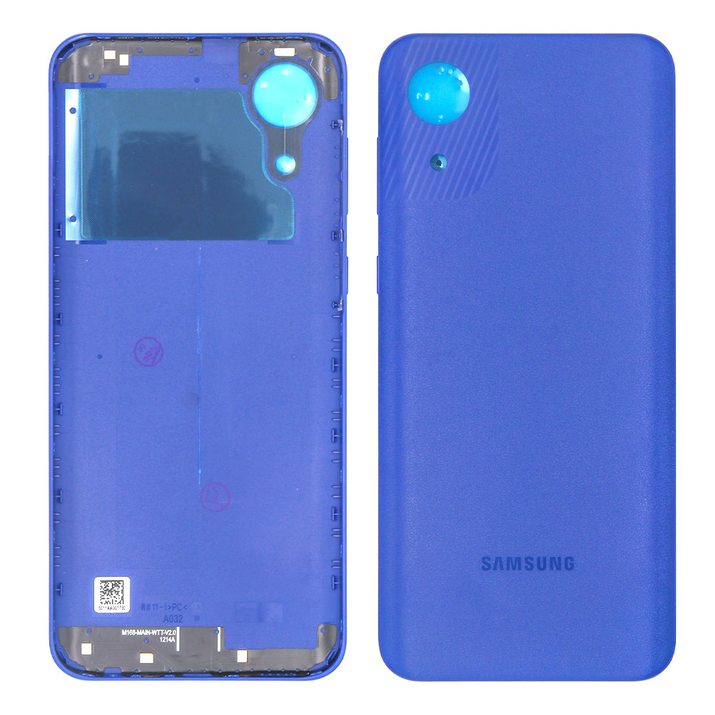 Samsung Galaxy A03 Core A032F achterkant met lens blauw OEM