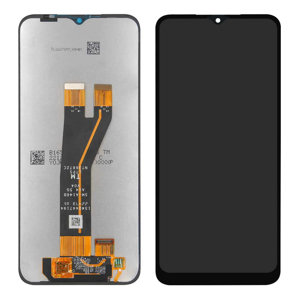 Samsung Galaxy A14 5G A146B, M14 M145F Display en digitizer zonder frame Zwart OEM