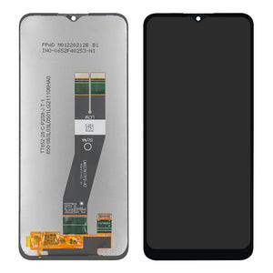Samsung Galaxy M02s M025F, M03s M035F Beeldscherm en Digitizer zonder Frame Zwart OEM