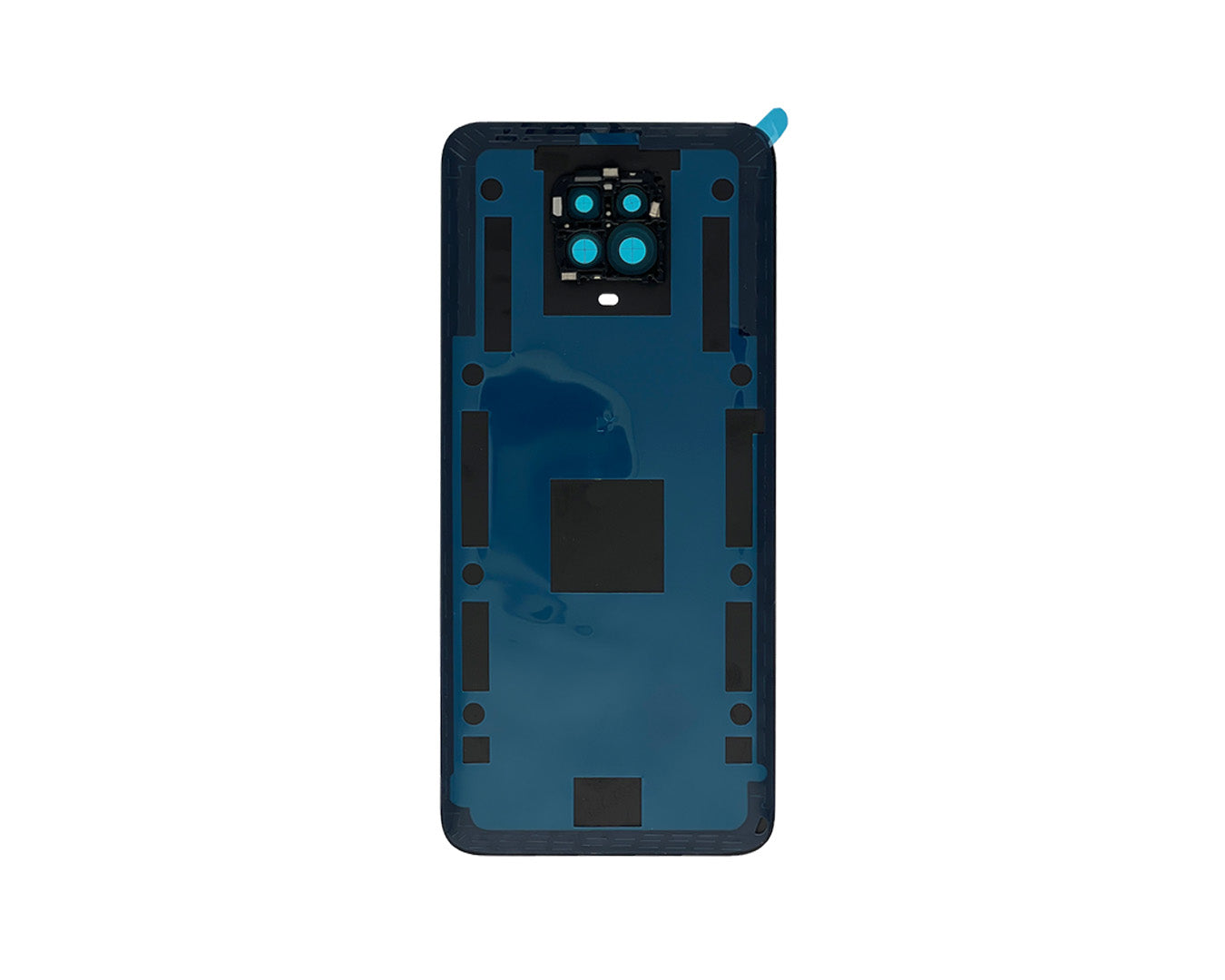 Xiaomi Redmi Note 9S, Note 9 Pro achterkant met lens Glacier White OEM