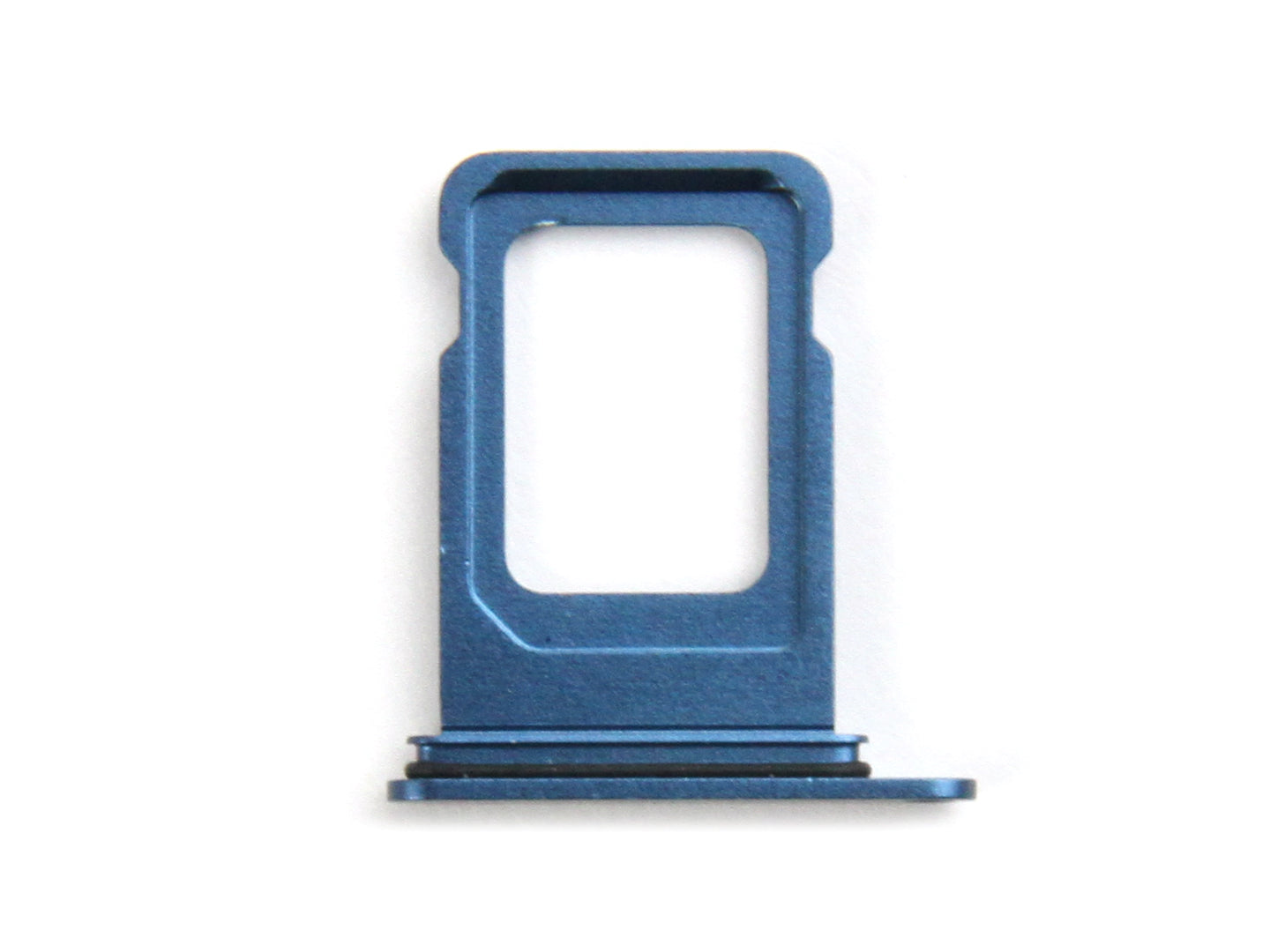 For Apple iPhone 13 Sim Kaarthouder Blauw Getrokken