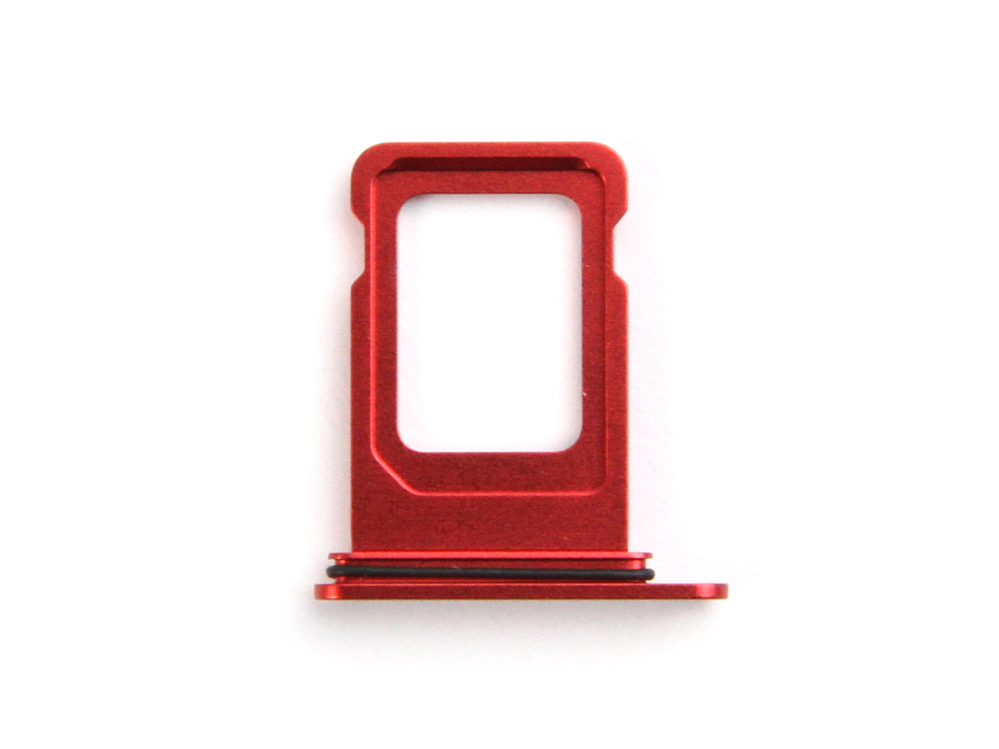 For Apple iPhone 13 Sim Kaarthouder Rood Getrokken