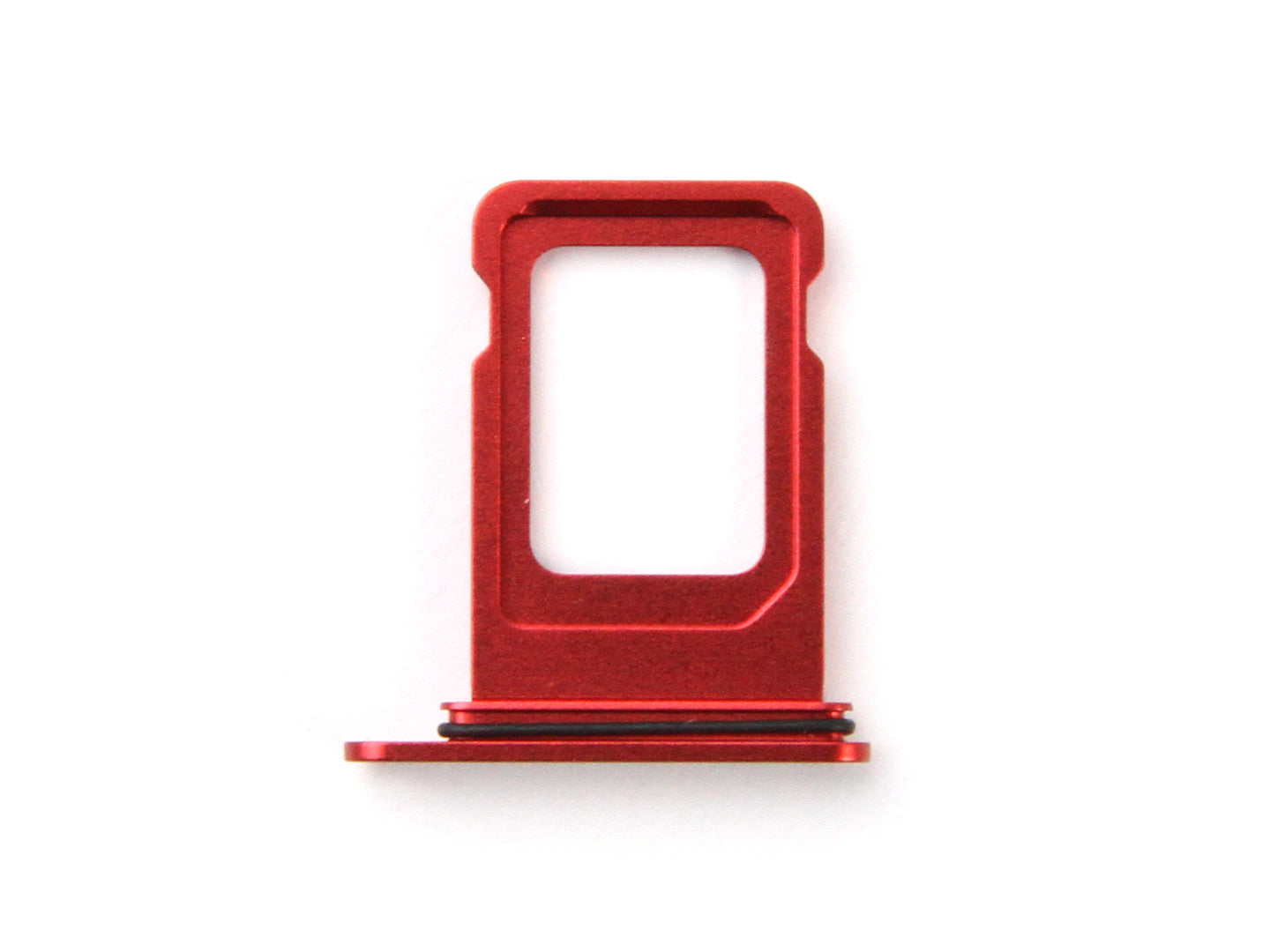 For Apple iPhone 13 Sim Kaarthouder Rood Getrokken