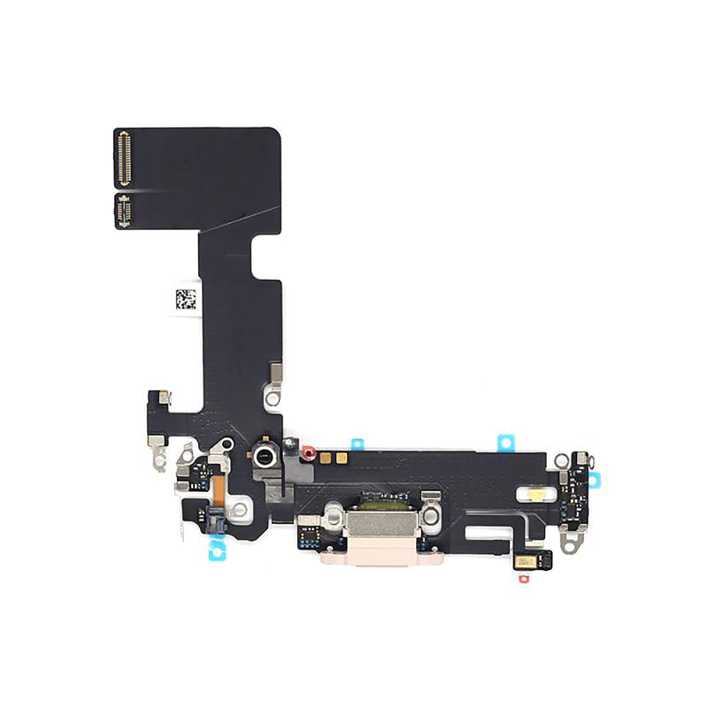 For Apple iPhone 13 Systeem Opladen Flex Roze Getrokken