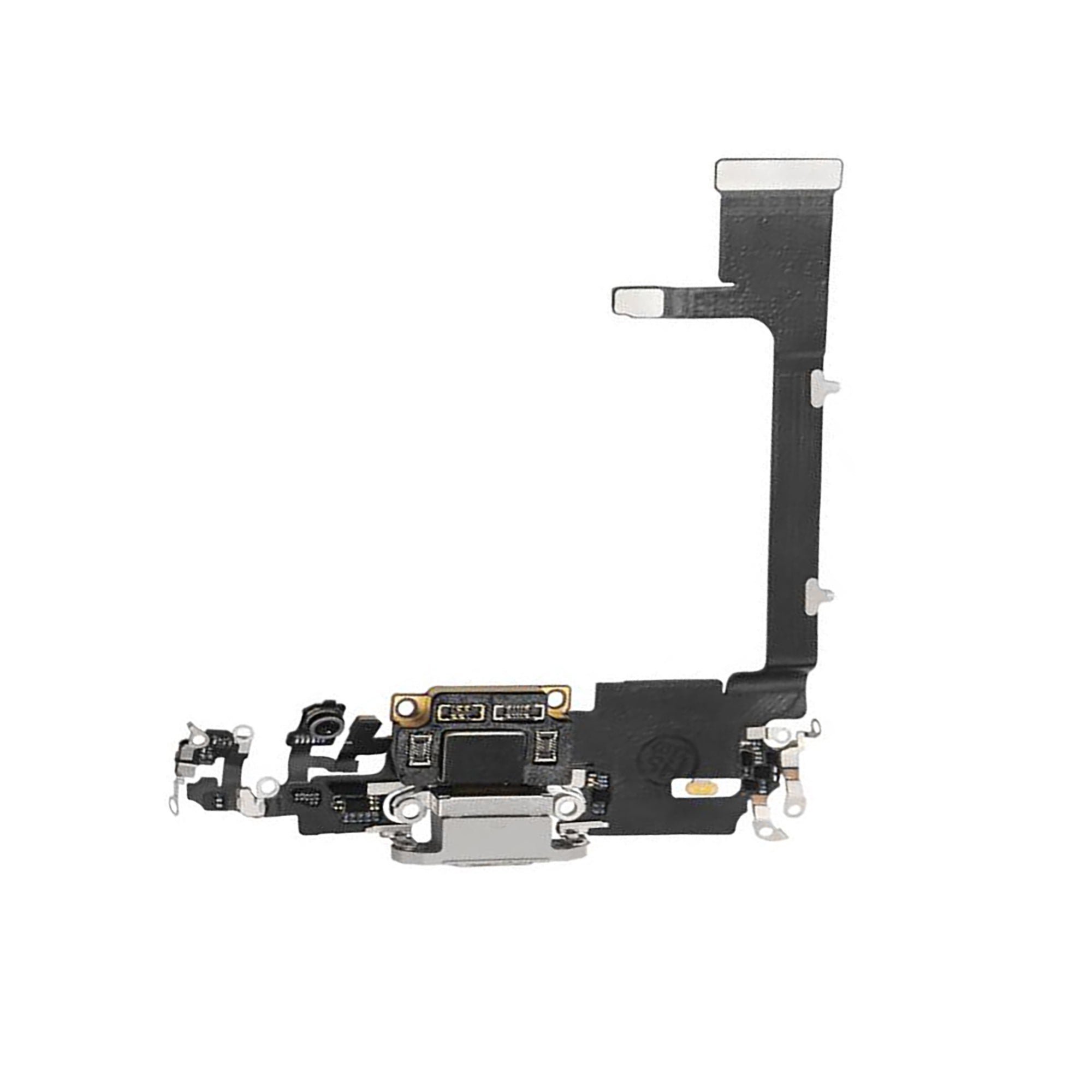 For Apple iPhone 11 Pro Systeem Opladen Flex Zilver Getrokken