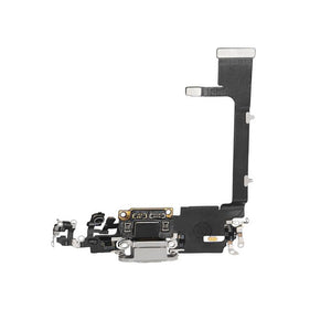 For Apple iPhone 11 Pro Systeem Opladen Flex Zilver Getrokken