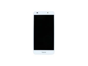Huawei Honor 5C-scherm en digitizer met frame, wit, OEM