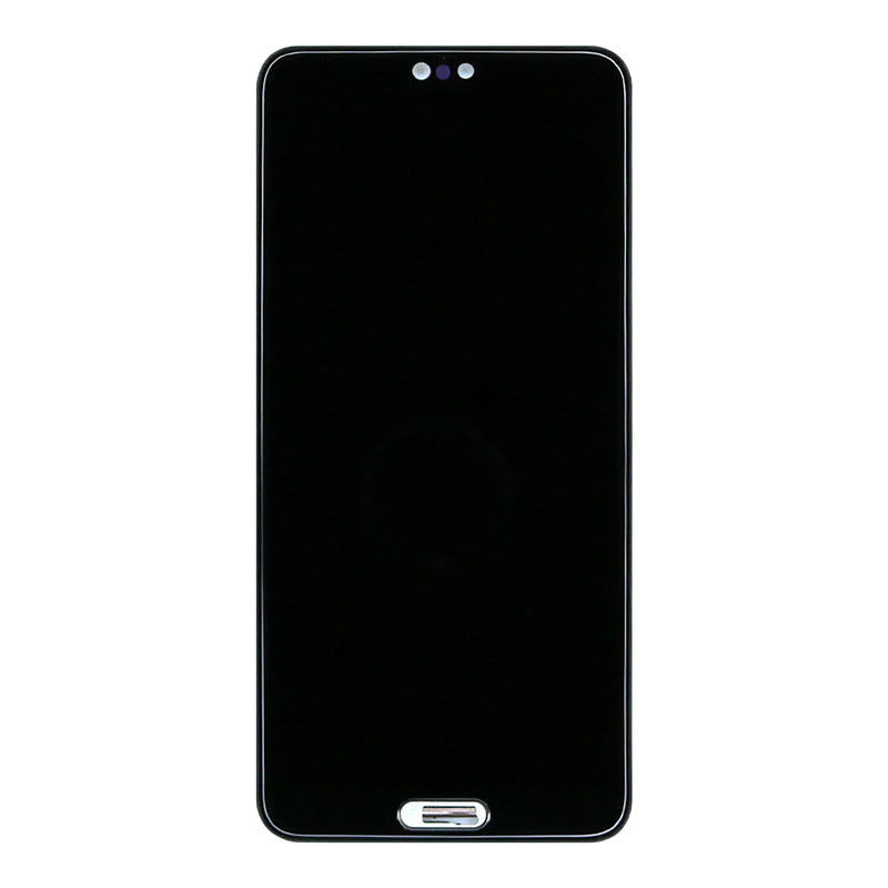 Huawei P20-scherm en digitizer zonder frame, zwart, OEM
