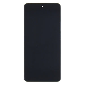 Xiaomi 11T Pro Display And Digitizer With Frame Meteorite Grey Service Pack