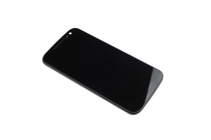 Motorola Moto G4 Display en Digitizer met Frame Zwart OEM