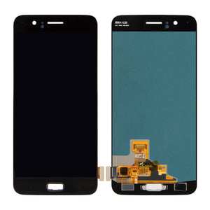 OnePlus 5-scherm en digitizer zonder frame, zwart, Refurbished