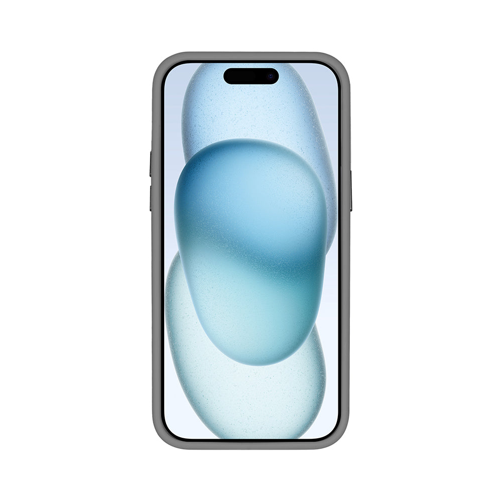 Rixus Classic 03 Hoesje Met MagSafe For Apple iPhone 15 Plus Titaangrijs