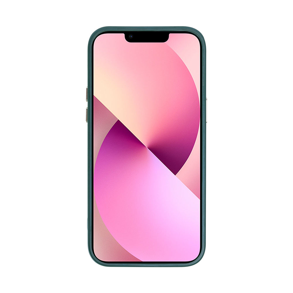 Rixus Classic 04 Hoesje Met MagSafe For Apple iPhone 14 Donkergroen