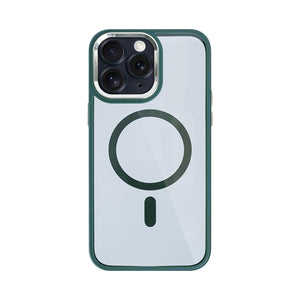 Rixus Classic 04 Case With MagSafe Compatible For Apple iPhone 11 Pro Max Dark Green