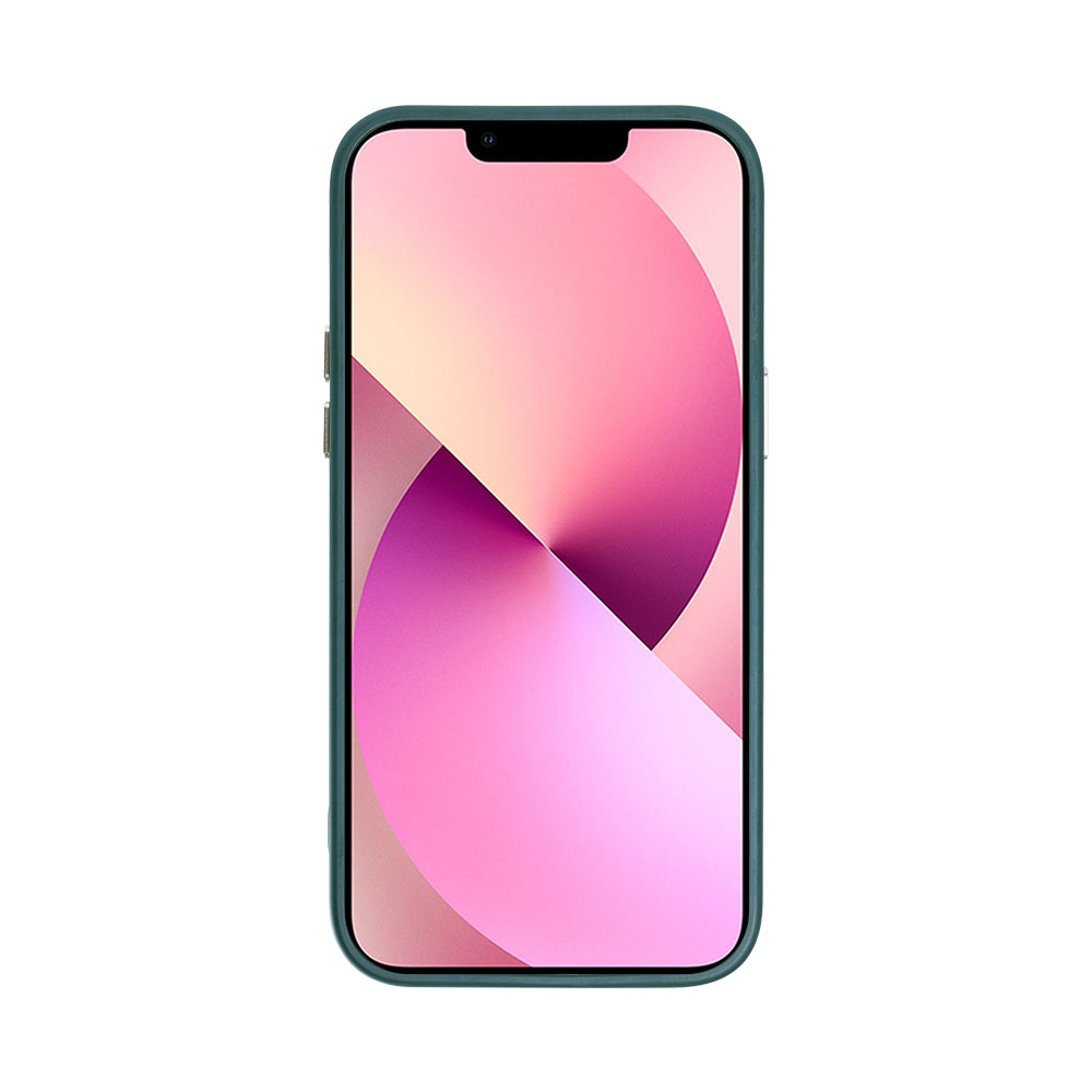 Rixus Classic 04 Hoesje Met MagSafe For Apple iPhone 13 Pro Max Donkergroen