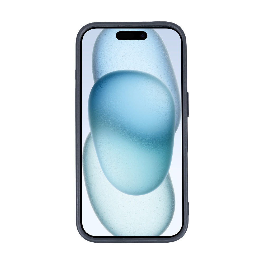 Rixus Classic 04 Hoesje Met MagSafe For Apple iPhone 16 Plus Zwart