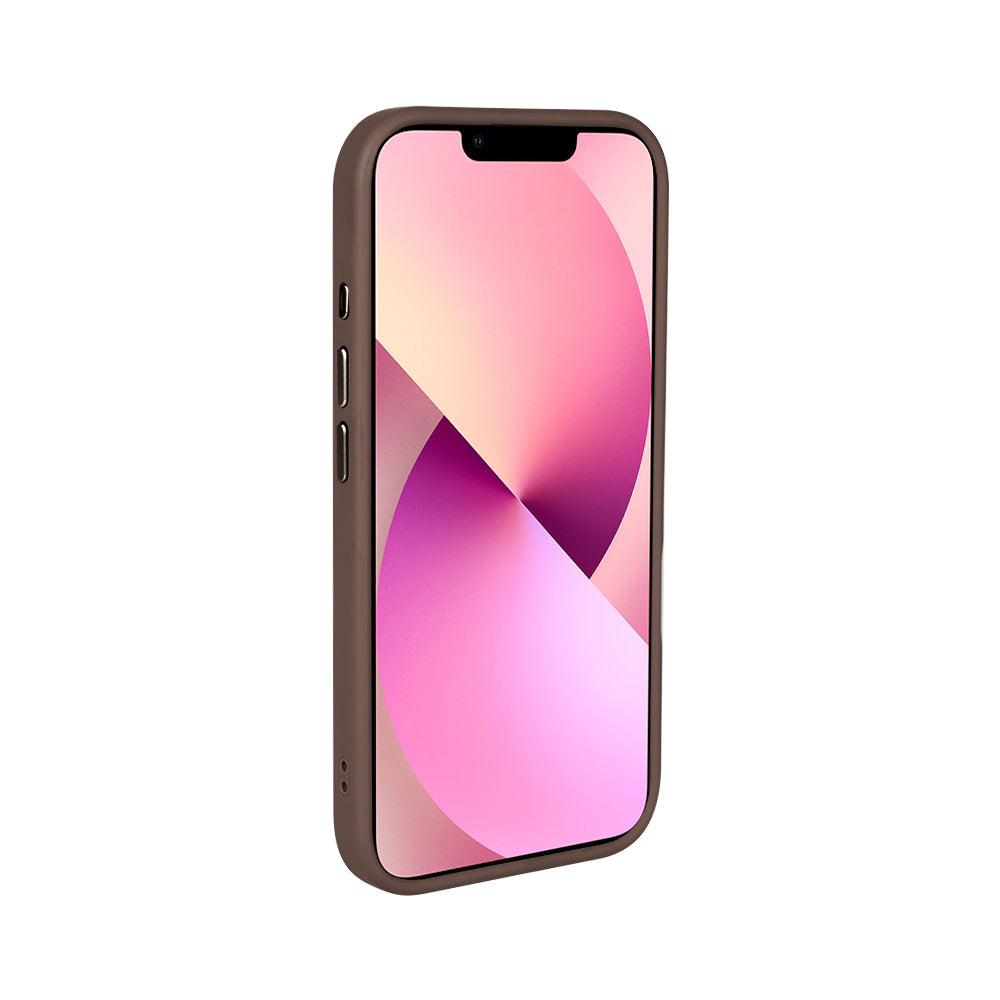 Rixus Mag Carbon Met Magsafe For Apple iPhone 11 Bruin