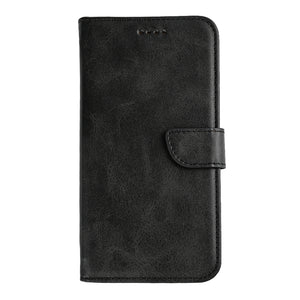 Rixus Boekenhoes Voor Samsung Galaxy S25 Edge Zwart