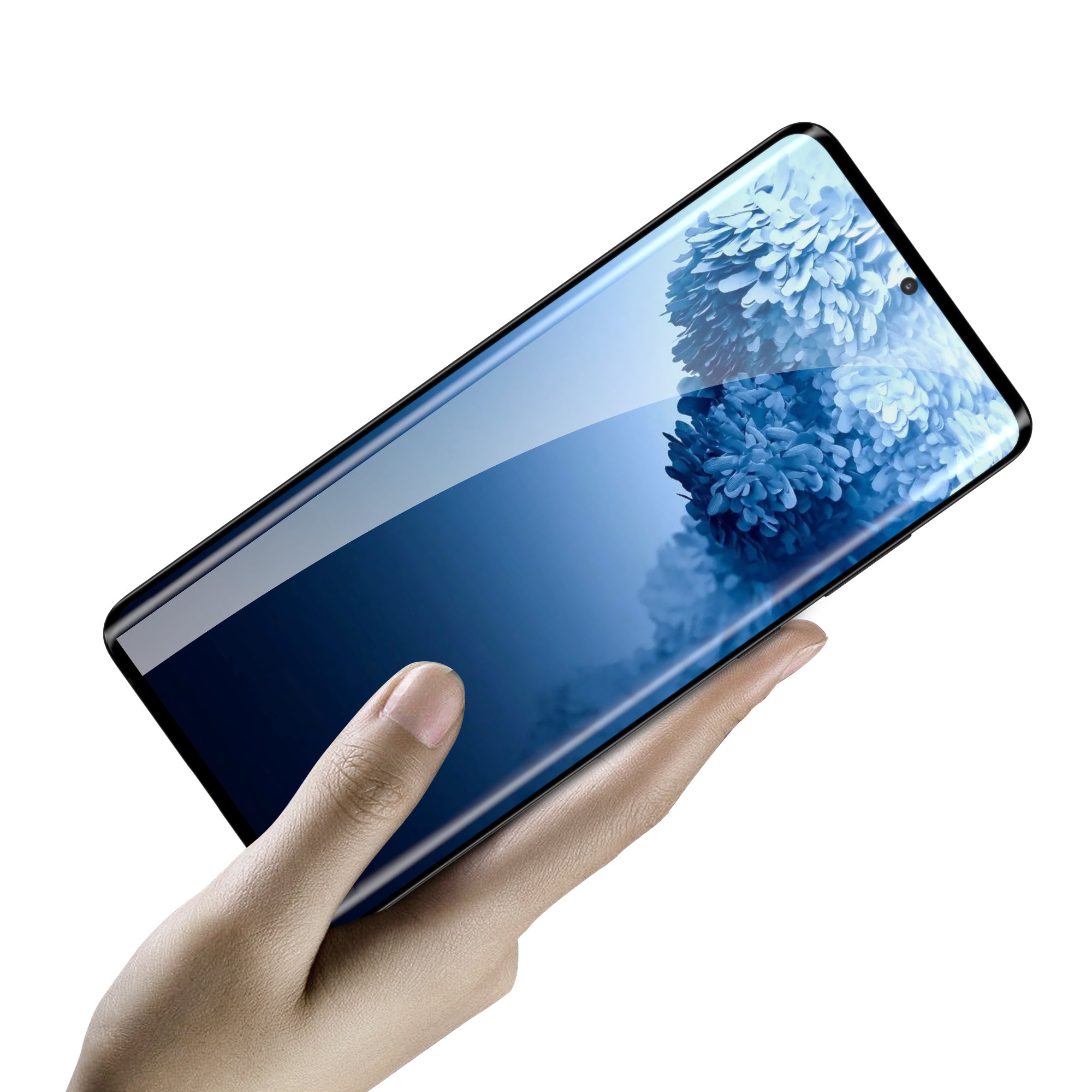 Rixus UV-lijm Tempered Glass Huawei P40 Pro