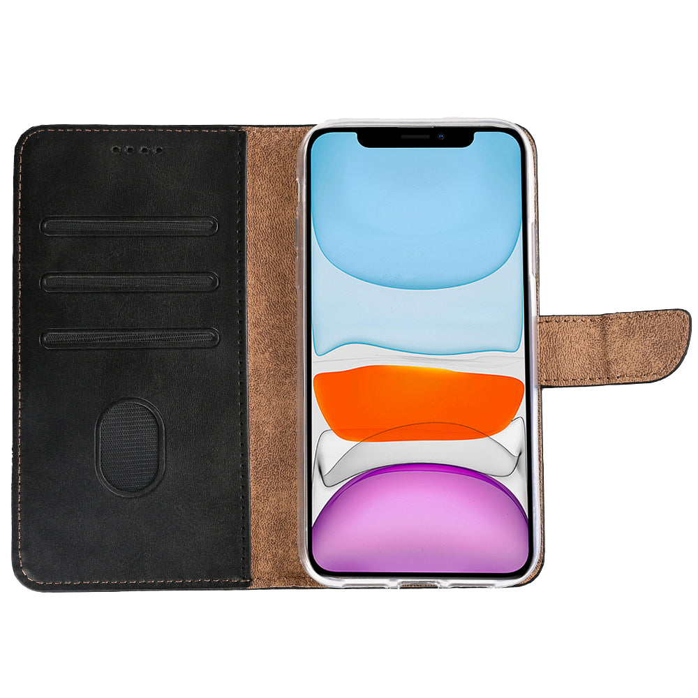 Rixus Boekhoesje For Apple iPhone 11 Zwart