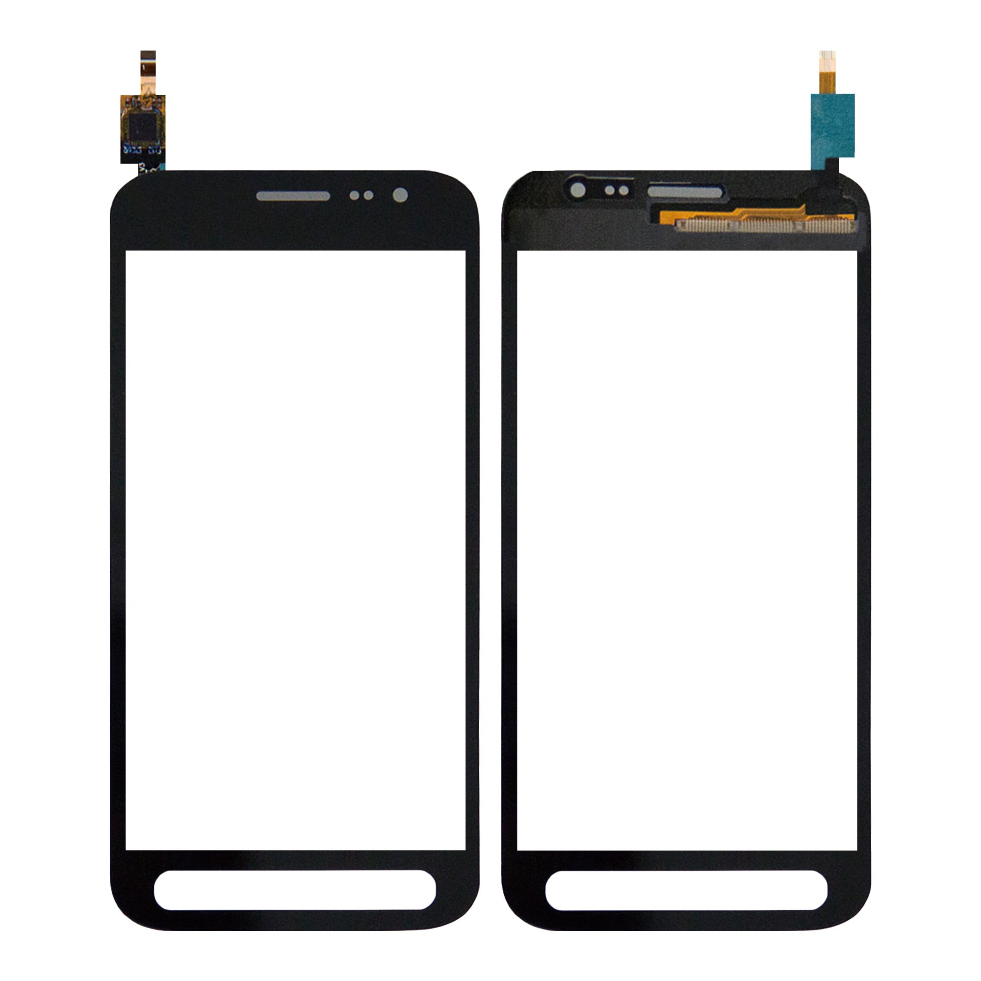 Samsung Galaxy Xcover 4 G390F, Xcover 4s G398F Digitizer Zwart OEM