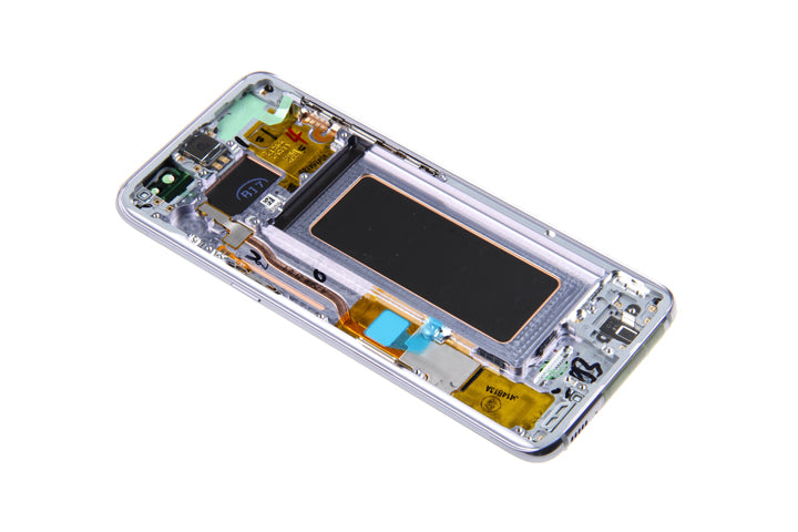 Samsung Galaxy S8 G950F Beeldscherm en Digitizer met Frame Orchid Gray Service Pack