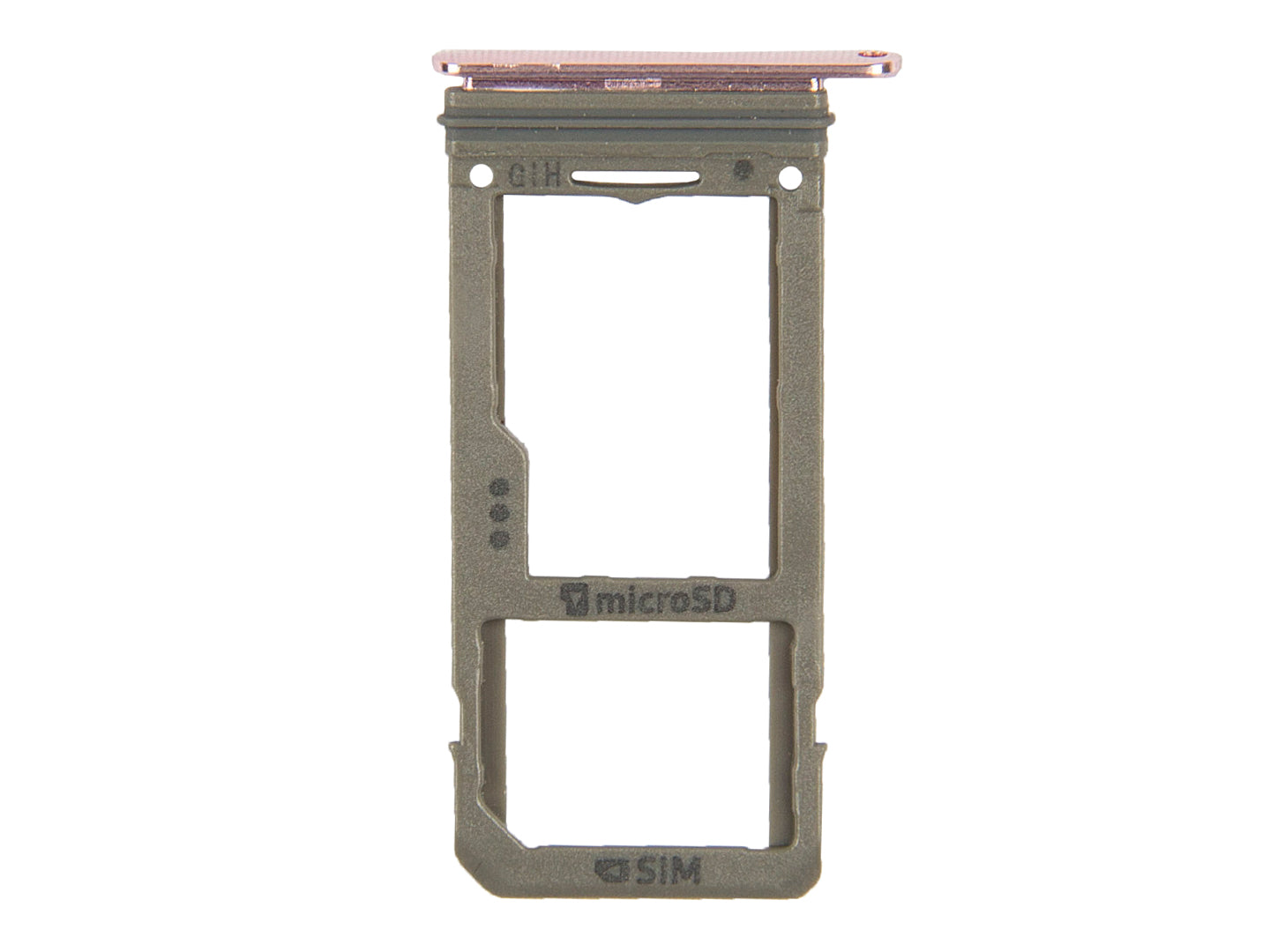 Samsung Galaxy S8 G950F, Galaxy S8 Plus G955F Simkaart houder roze OEM
