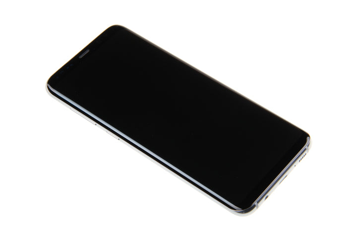 Samsung Galaxy S8 Plus G955F Beeldscherm en Digitizer met Frame Arctic Zilver Service Pack