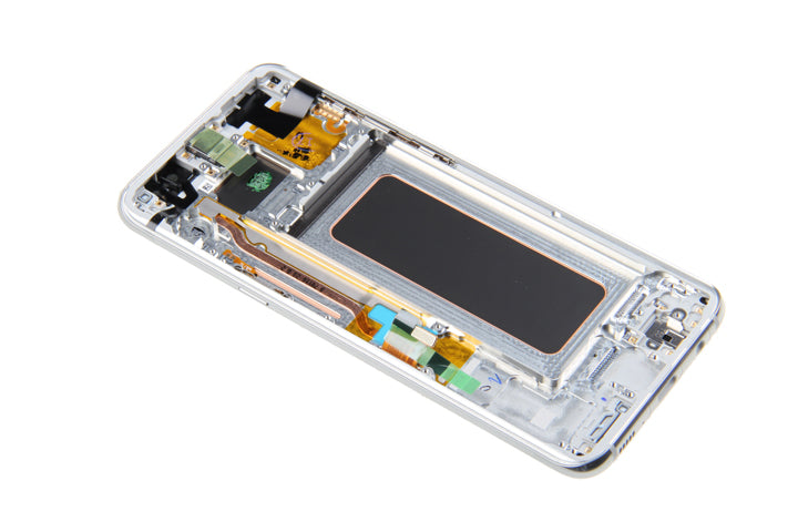 Samsung Galaxy S8 Plus G955F Beeldscherm en Digitizer met Frame Arctic Zilver Service Pack